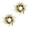 Worth Imports; 4.25" Multicolor Artificial Spring Wildflower Candle Rings, 2ct.; Category:Spring Floral Arrangements; Image:2